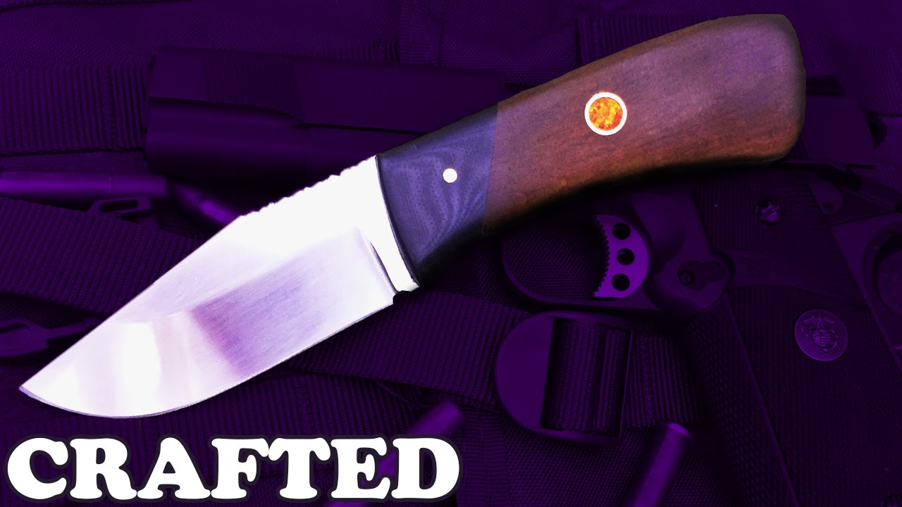 Knife making - Razor sharp hunting knife