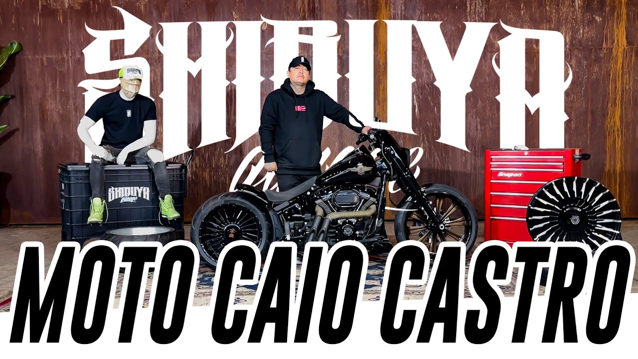 A MOTO DO CAIO CASTRO l SHIBUYA GARAGE