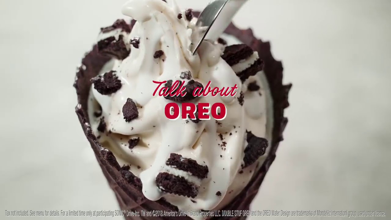 SONIC Double Stuf OREO Waffle Cone OREO Overload 06 Bumper