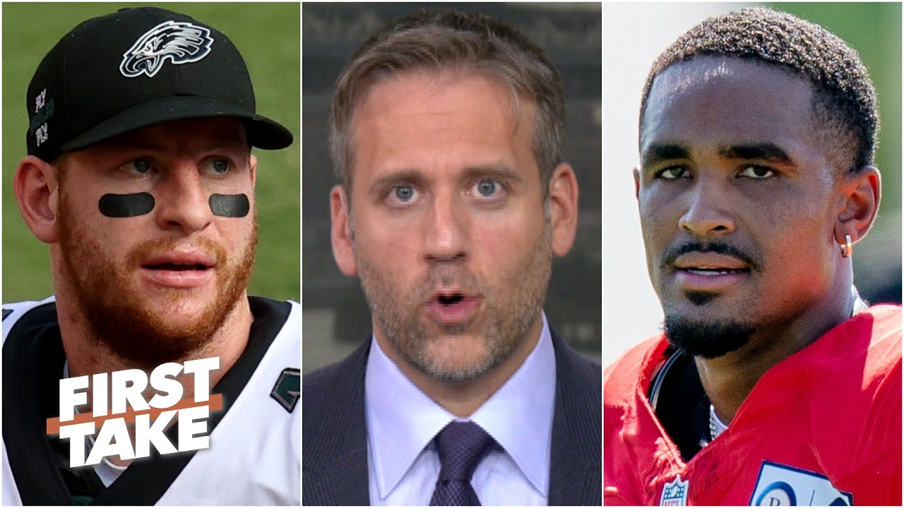 Jalen Hurts will be the Eagles' QB if Carson Wentz's struggles continue - Max Kellerman | First Take