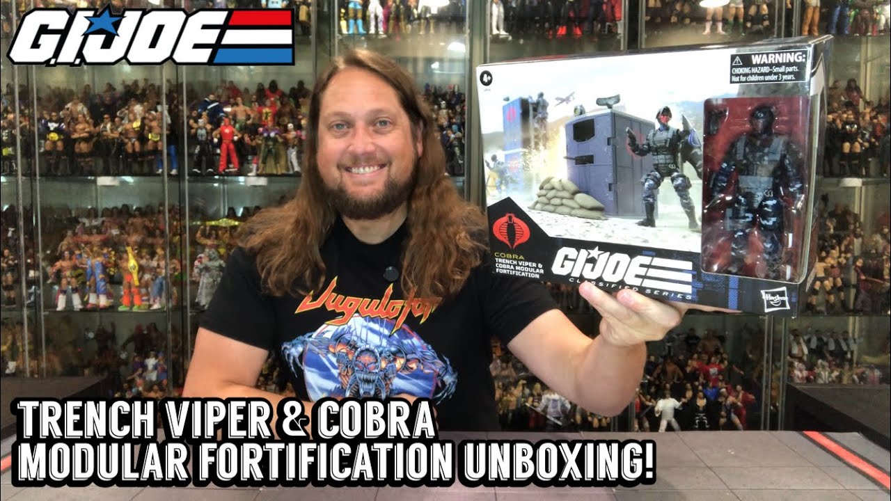 Trench Viper & Cobra Modular Fortification GIJOE Classified Unboxing!