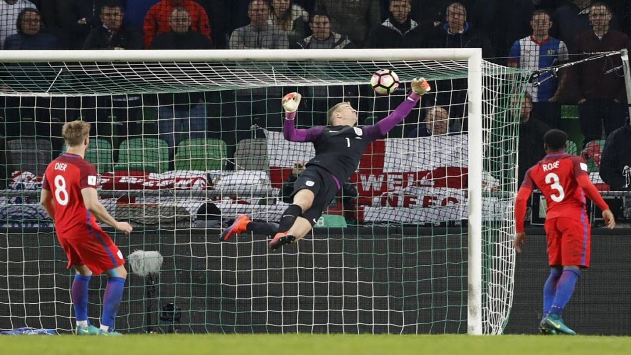 Joe Hart vs Slovenia (Away) WC 2018 Qualification HD 720p