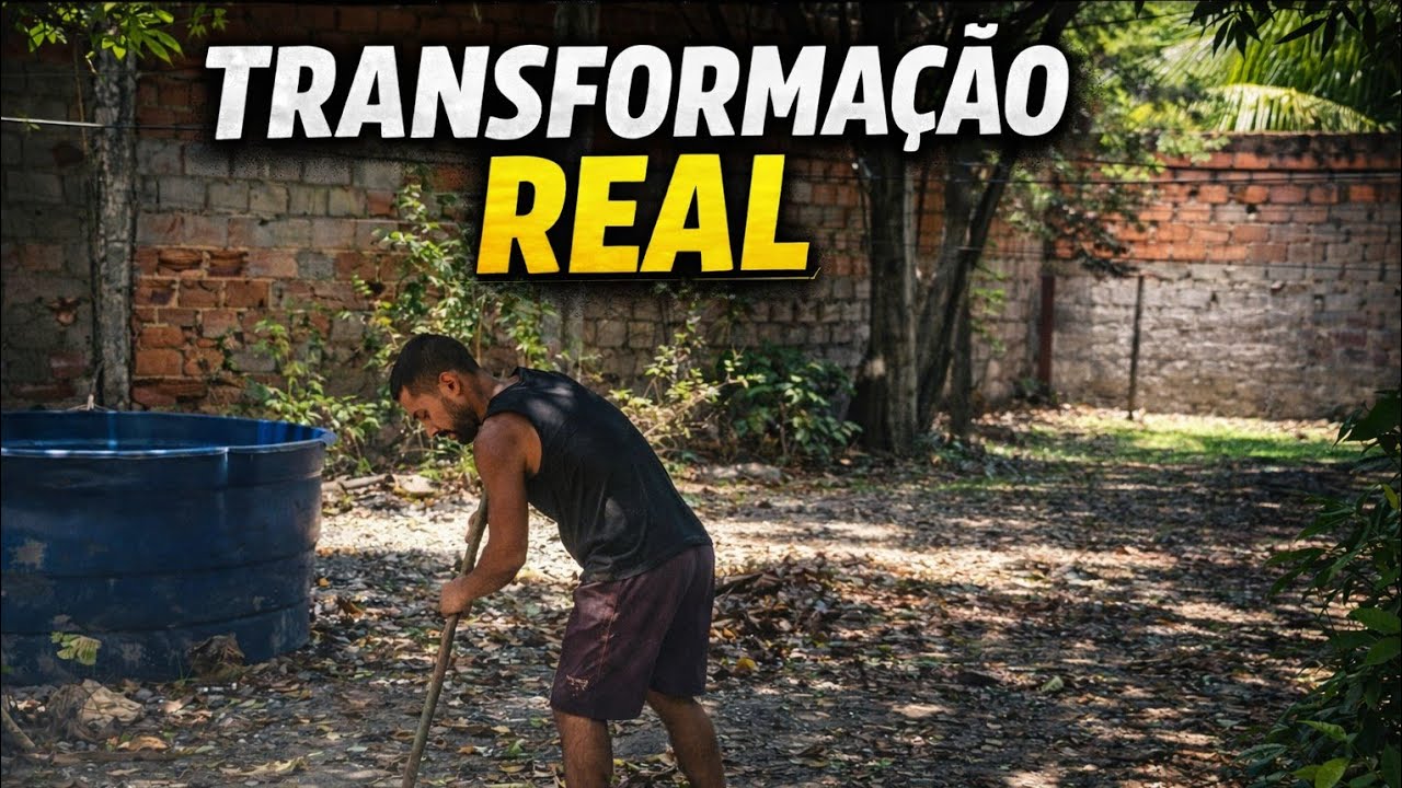 Limpando Quintal na Vida Real (Sem Desculpa) | Parte 1