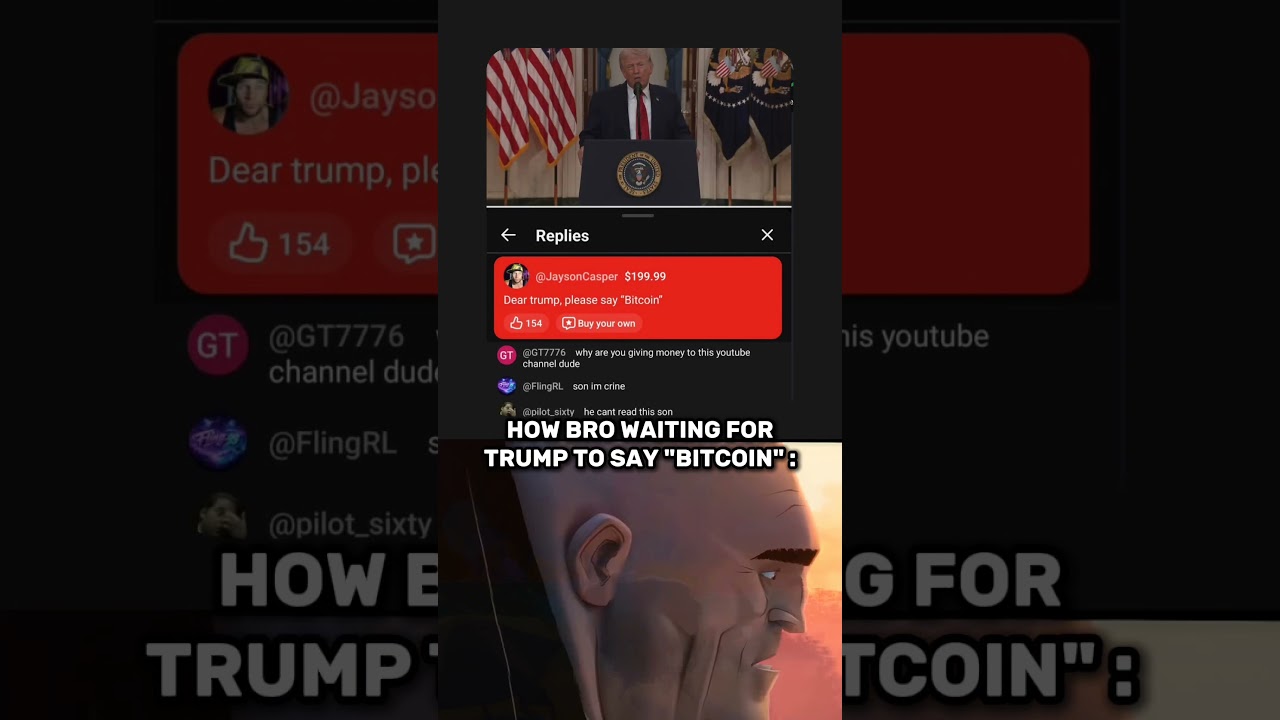 Bro thinks Trump is going to read that 💀 #funny