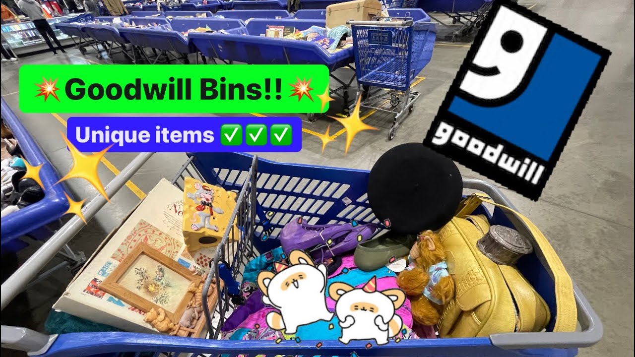 Let’s GO To Goodwill Bins! Antique, Vintage, & Unique! Come Thrift With Me For Resale! +HAUL!!