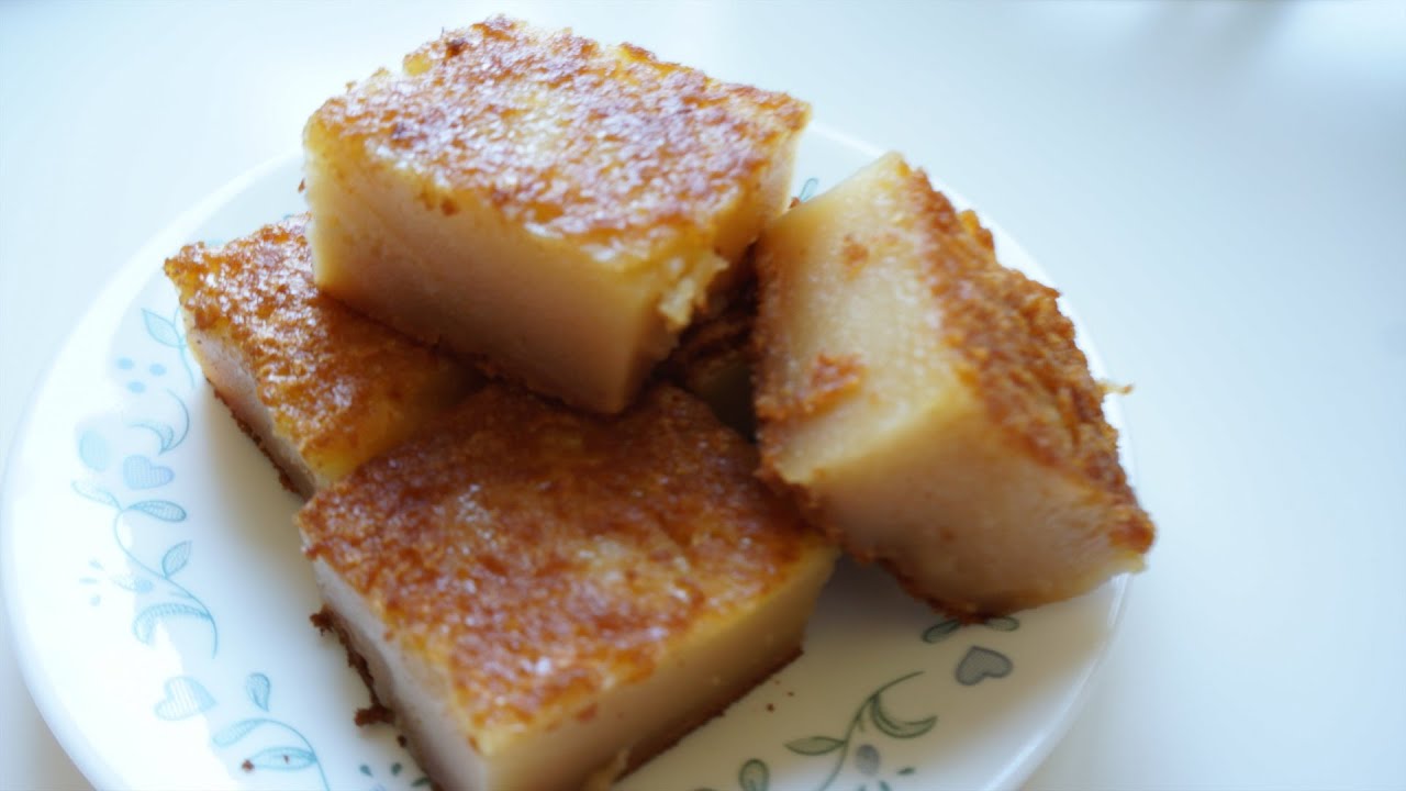 Mochi Cake | Chapssal cake : 모찌코로 만든 찹쌀케이크