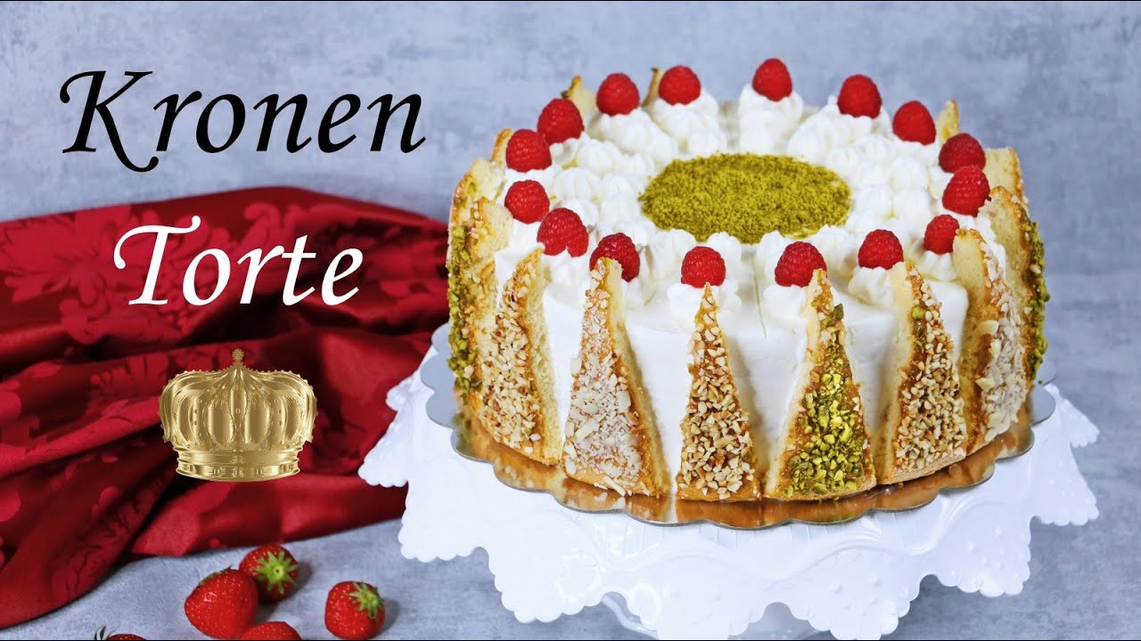 KRONENTORTE ZUM MUTTERTAG - ERDBEERTORTE MIT MASCARPONE - OHNE GELATINE! - EINFACHE OBSTTORTE