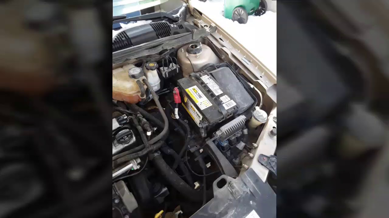 2005 Chevy Malibu 2.2 eco Alternator removal/replacement
