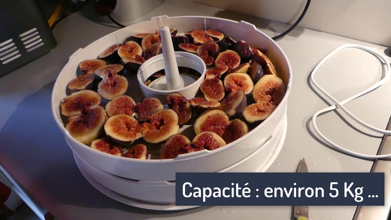48# Essai de séchage des figues au déshydrateur électrique