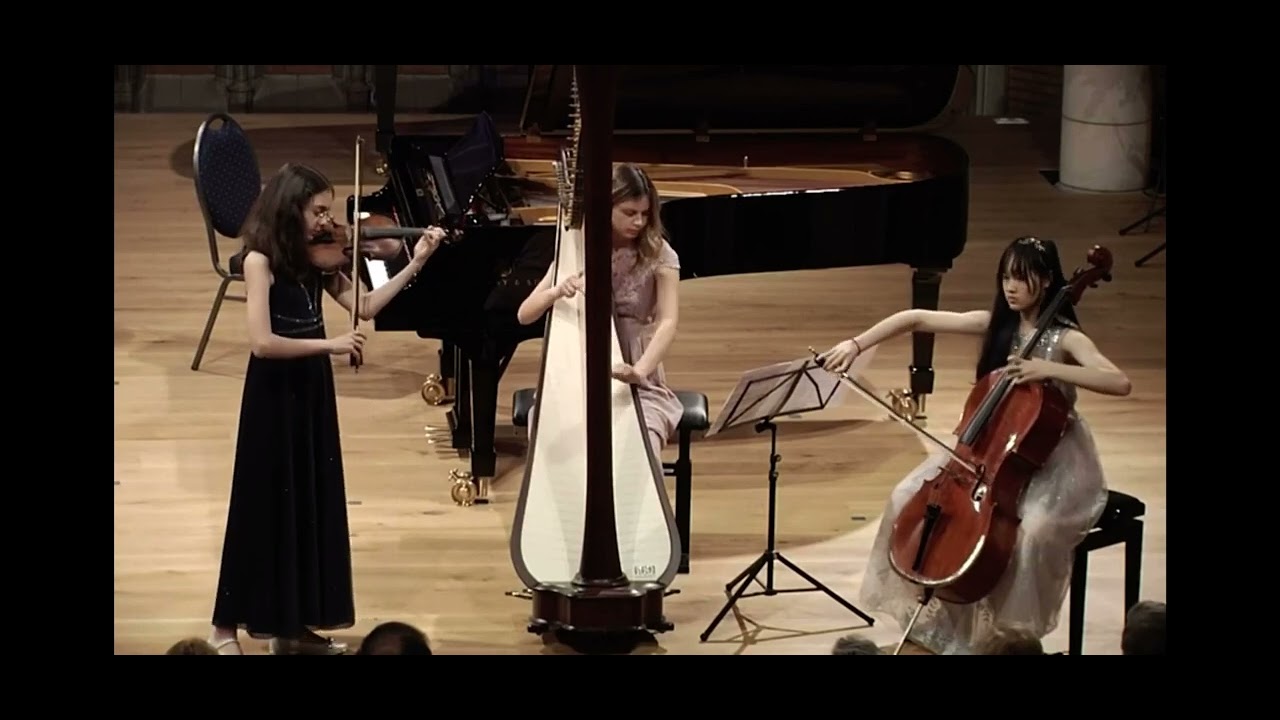 Glinka Romance harp trio.                      Chamber music concert