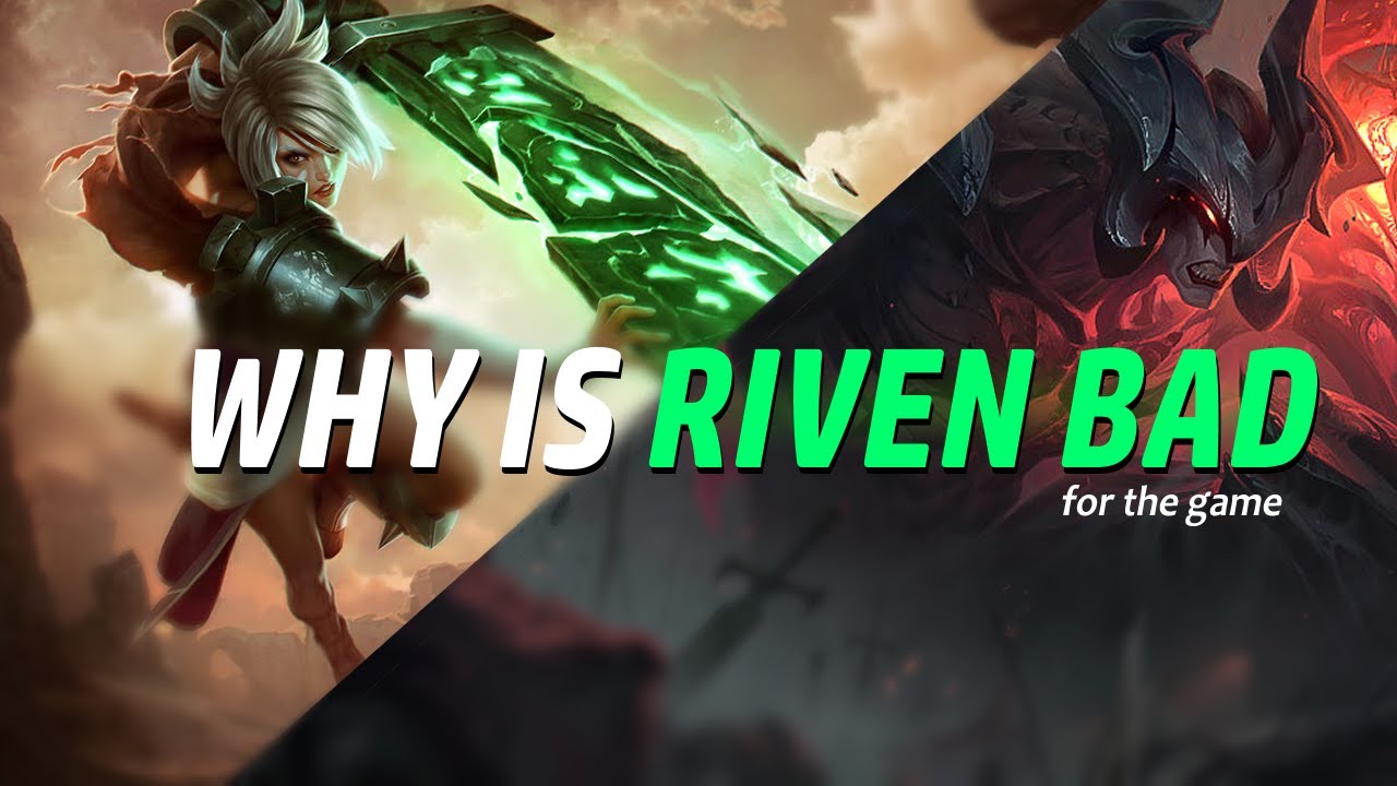 Top 5 Reasons Riven is BAD ( for the game )