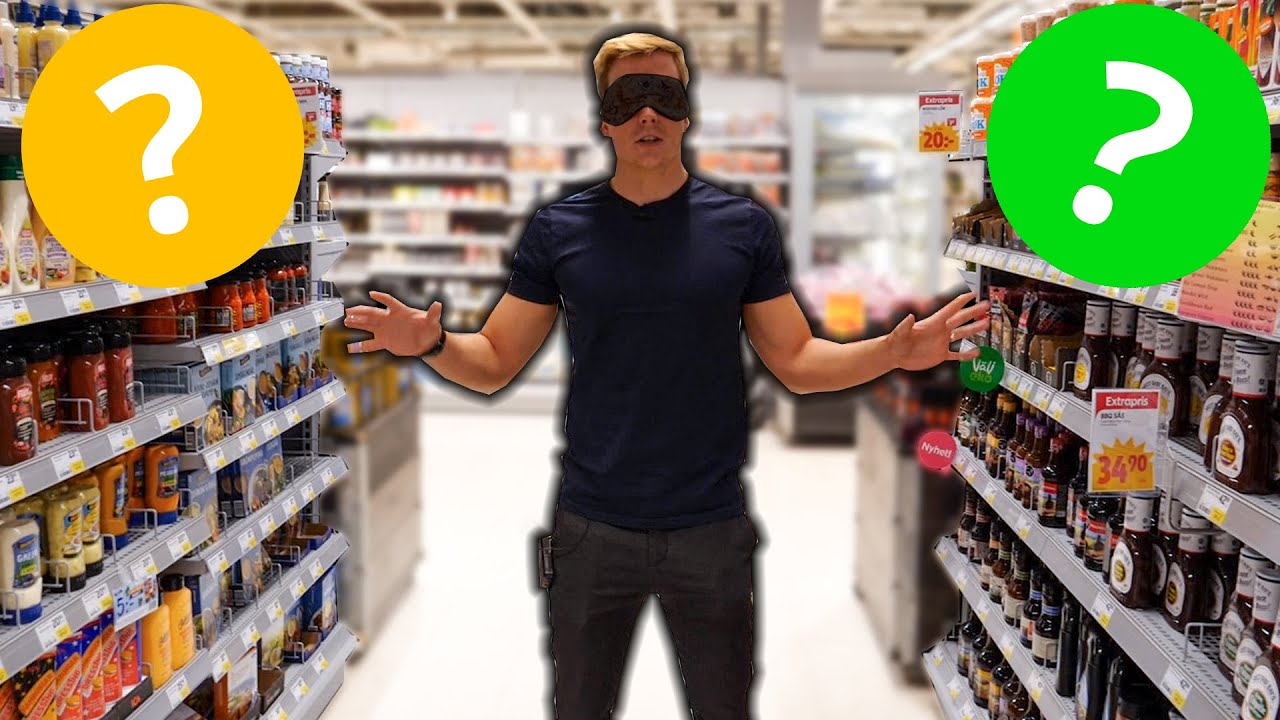 M&aring;ste &auml;ta det vi nuddar i en matbutik!