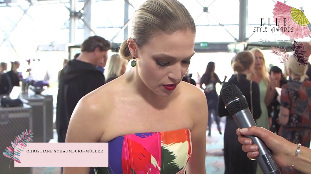 ELLE Style Awards 2017: Interview med Christiane Schaumburg Müller på den røde løber
