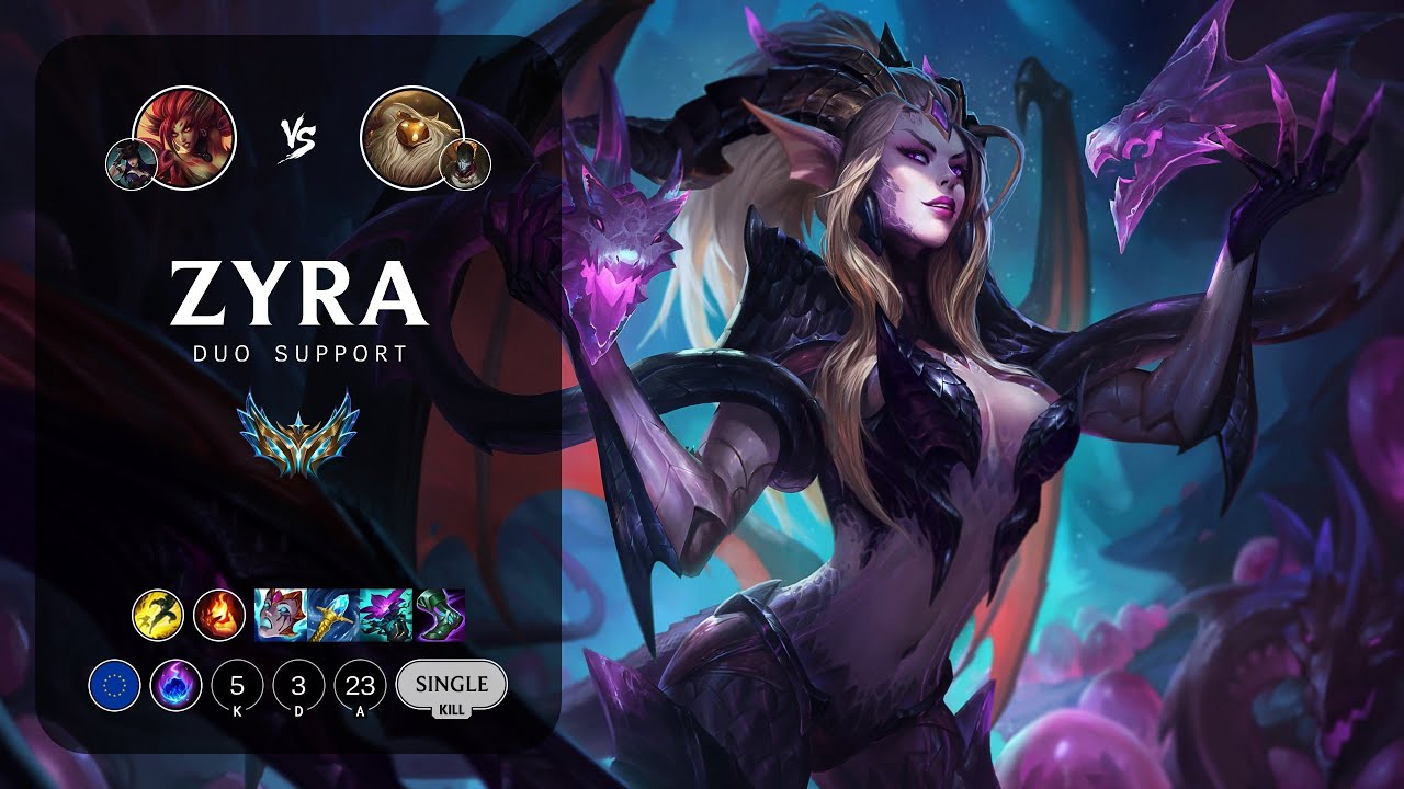 Zyra Support vs Bard - EUW Challenger Patch 14.2