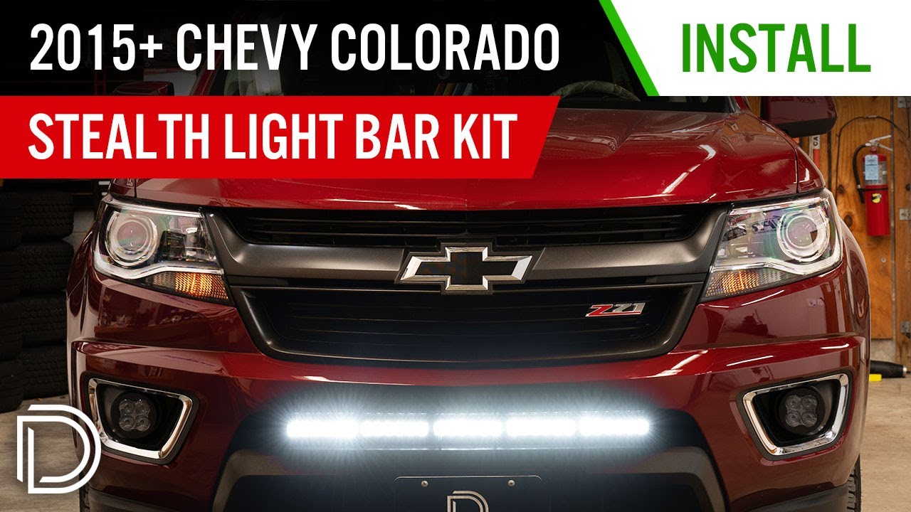 Как установить комплект световой панели Stealth для Chevrolet Colorado 2015–2020 годов | Diode Dy...