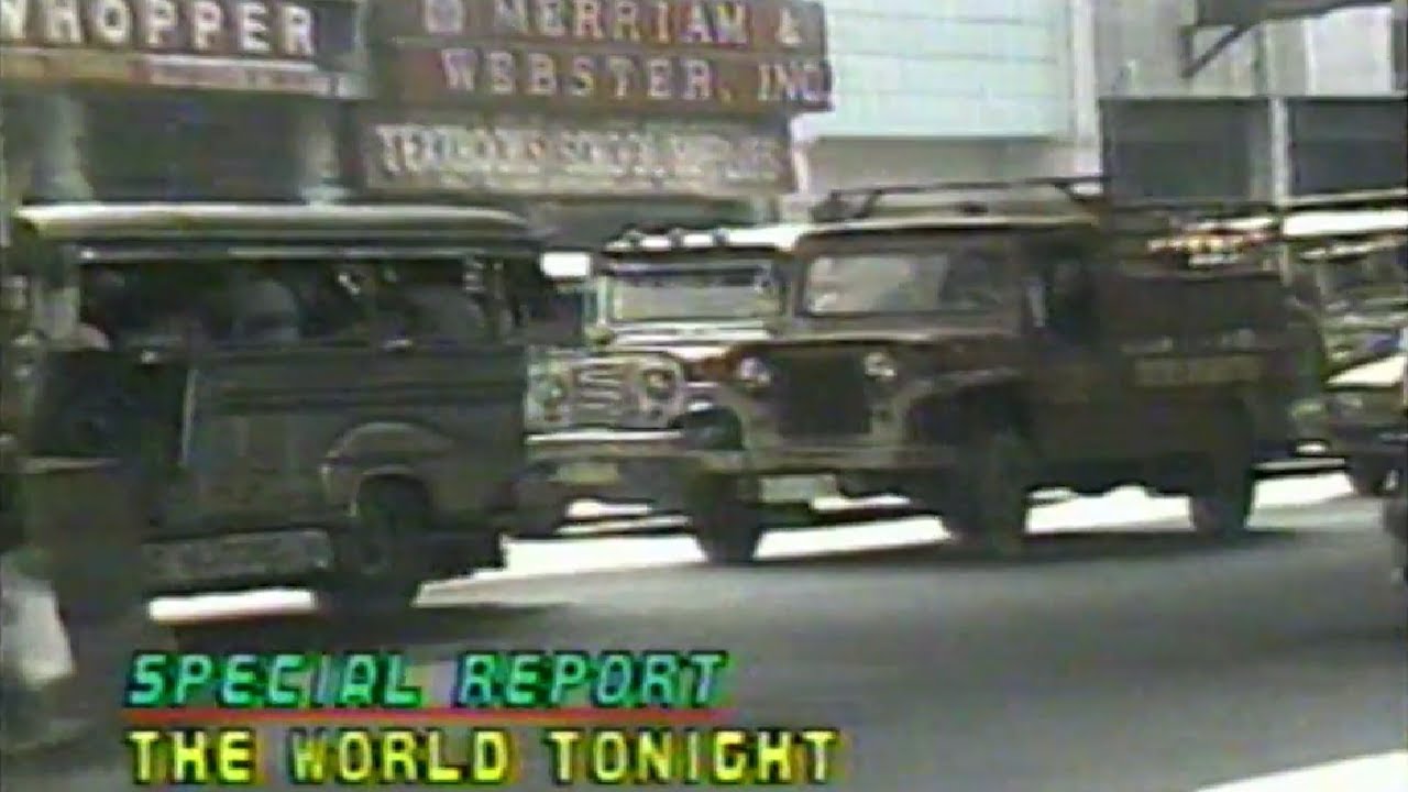 ABS-CBN - The World Tonight: Metro Manila Traffic (1989)
