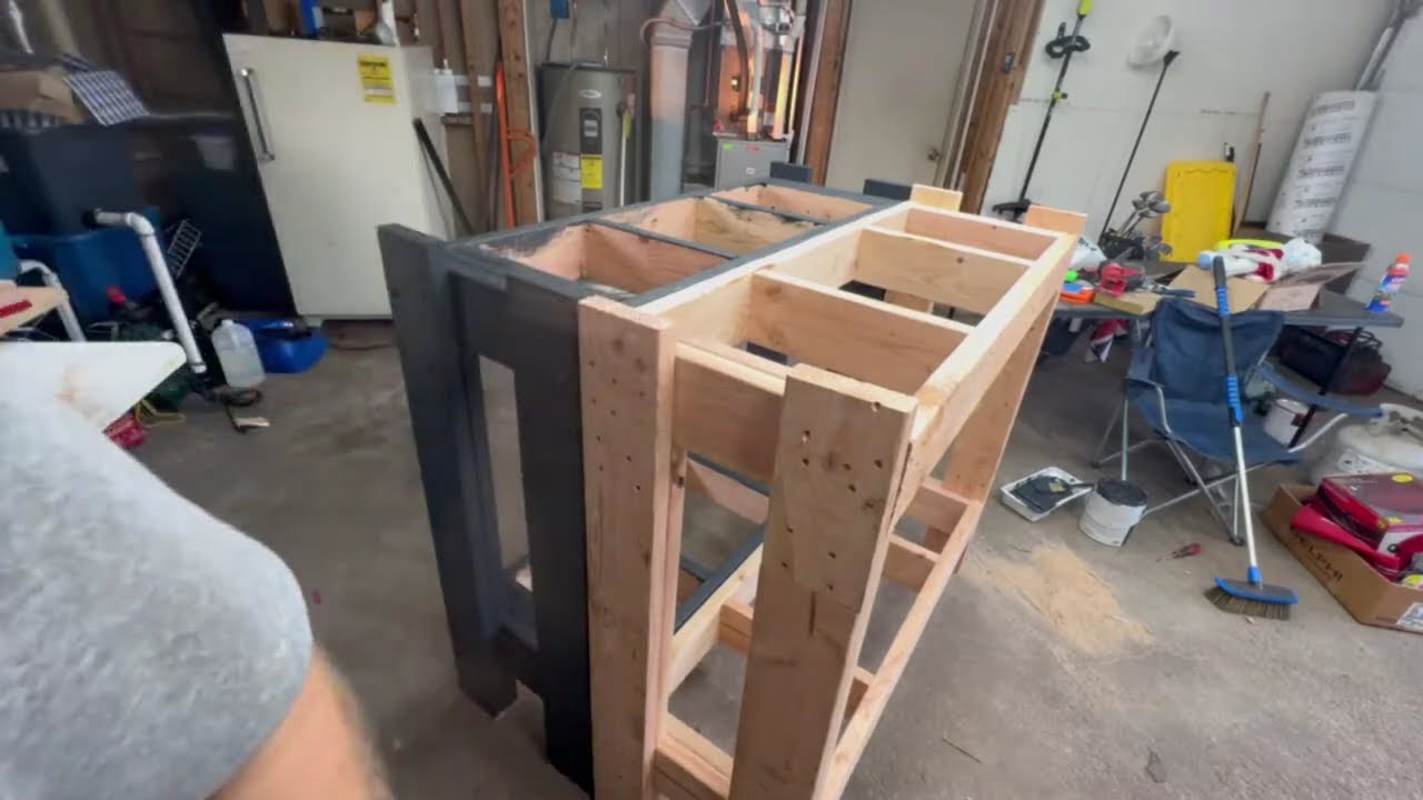 How To: DIY FISH TANK STAND!! 75 Gallon Aquarium Rack - DOUBLE DECKER