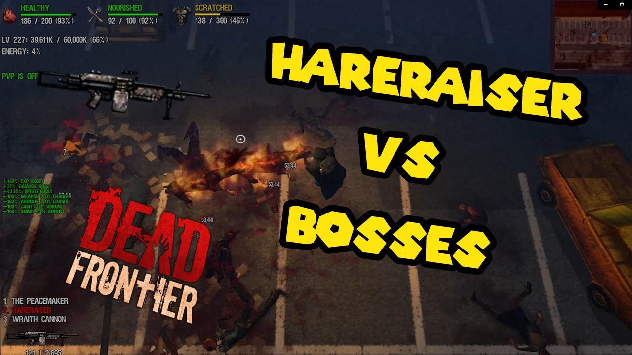 Dead Frontier 3D | Boss Hunt Loot Run #6 (Hareraiser vs Bosses!)