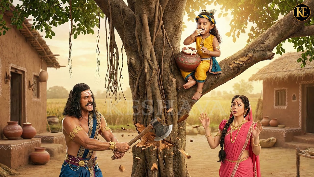 बाल कान्हा vs मामा कंस | गोकुल की सबसे बड़ी घटना || यशोमती मईया के नंदलाला || Shree Krishan leela ||