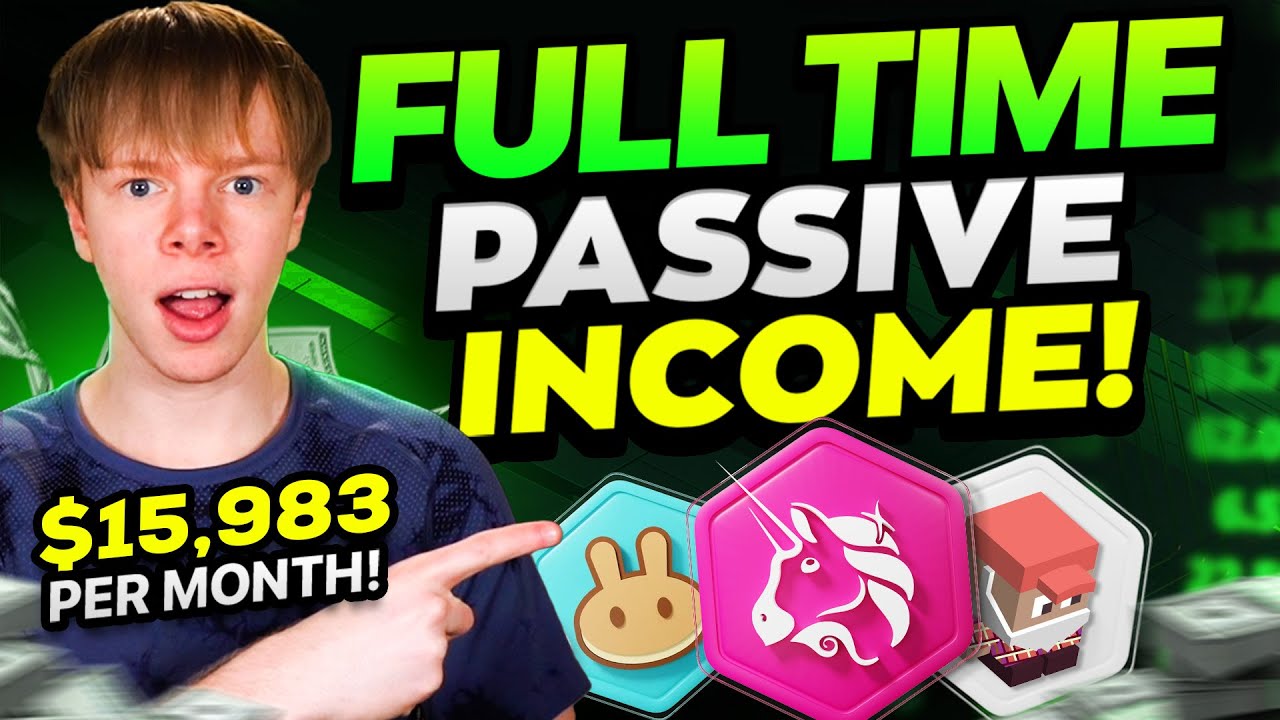 Full Time Passive Income with DeFi Liquidity Pools | Crypto Passive Income