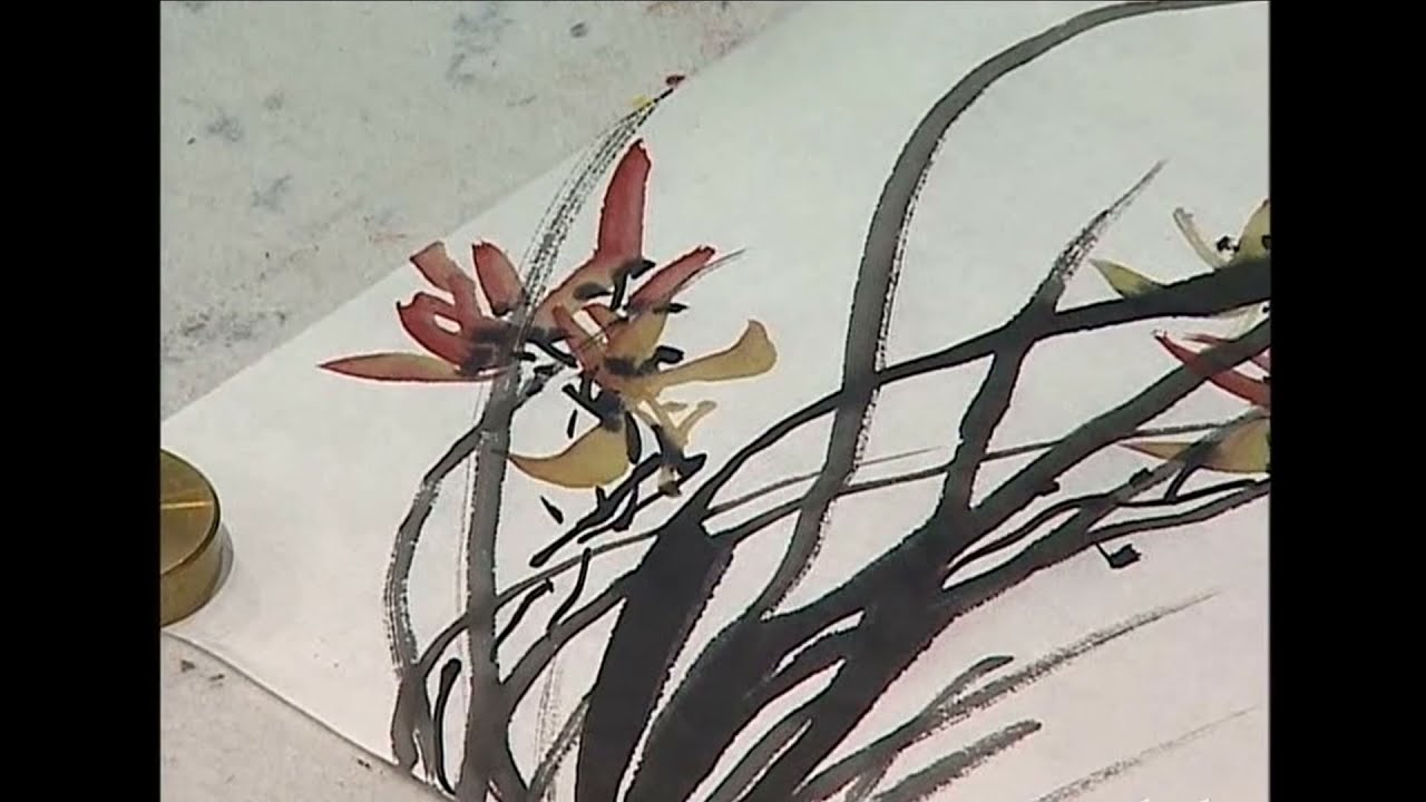 59兰花的画法--國畫--徐湛老師