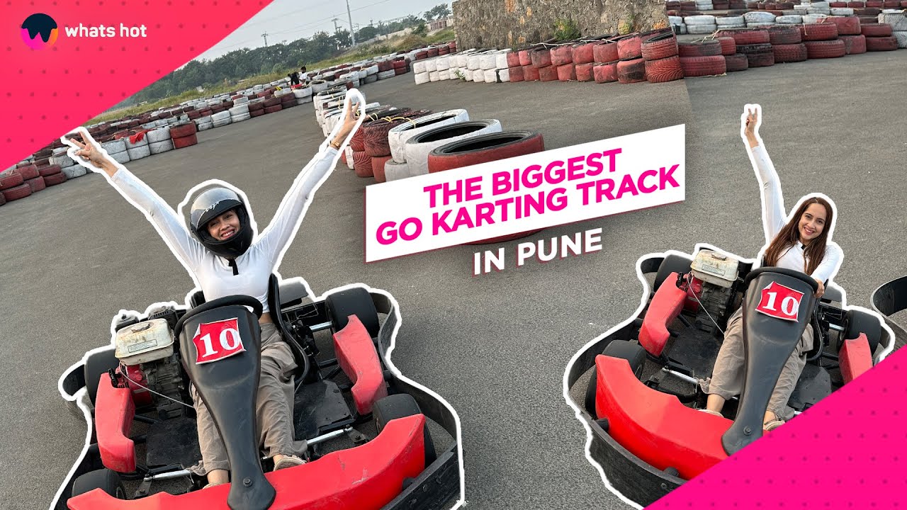 Racing At The BIGGEST Go-Karting Track In Pune | Pune Kartdrome, Kharadi | Featuring  @tanwidixit
