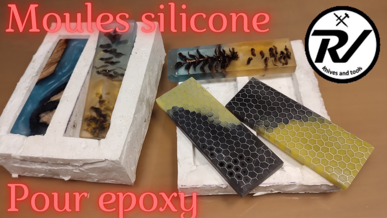 Fabriquer moules silicones pour résine époxy facile et pas cher