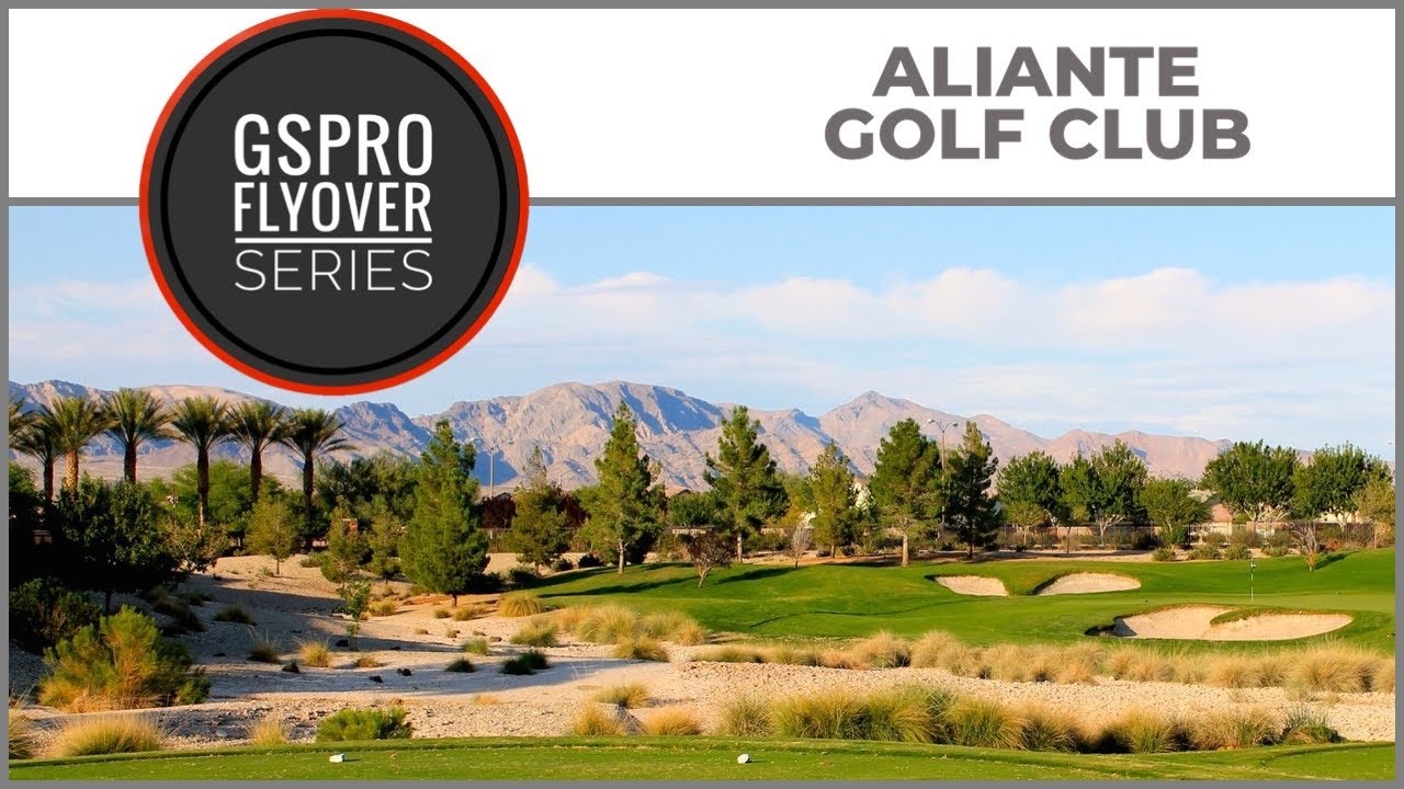 GSPro Course Aliante Golf Club Flyover
