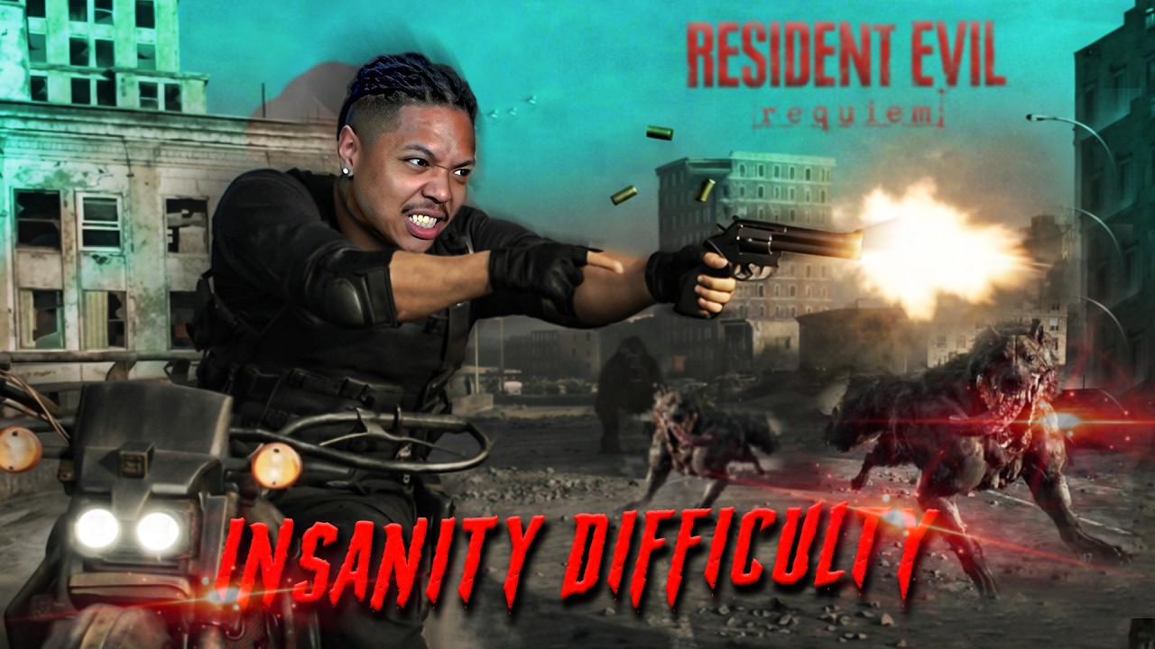 RE 9 INSANITY DIFFICULTY ! (NO INFINITE AMMO) Part 3 SUMABTHON 5.0 DAY 17/30 #qorygoresatudekade