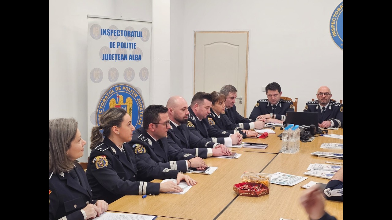EVALUAREA ACTIVITĂŢII INSPECTORATULUI DE POLIŢIE JUDEŢEAN ALBA ÎN ANUL 2025