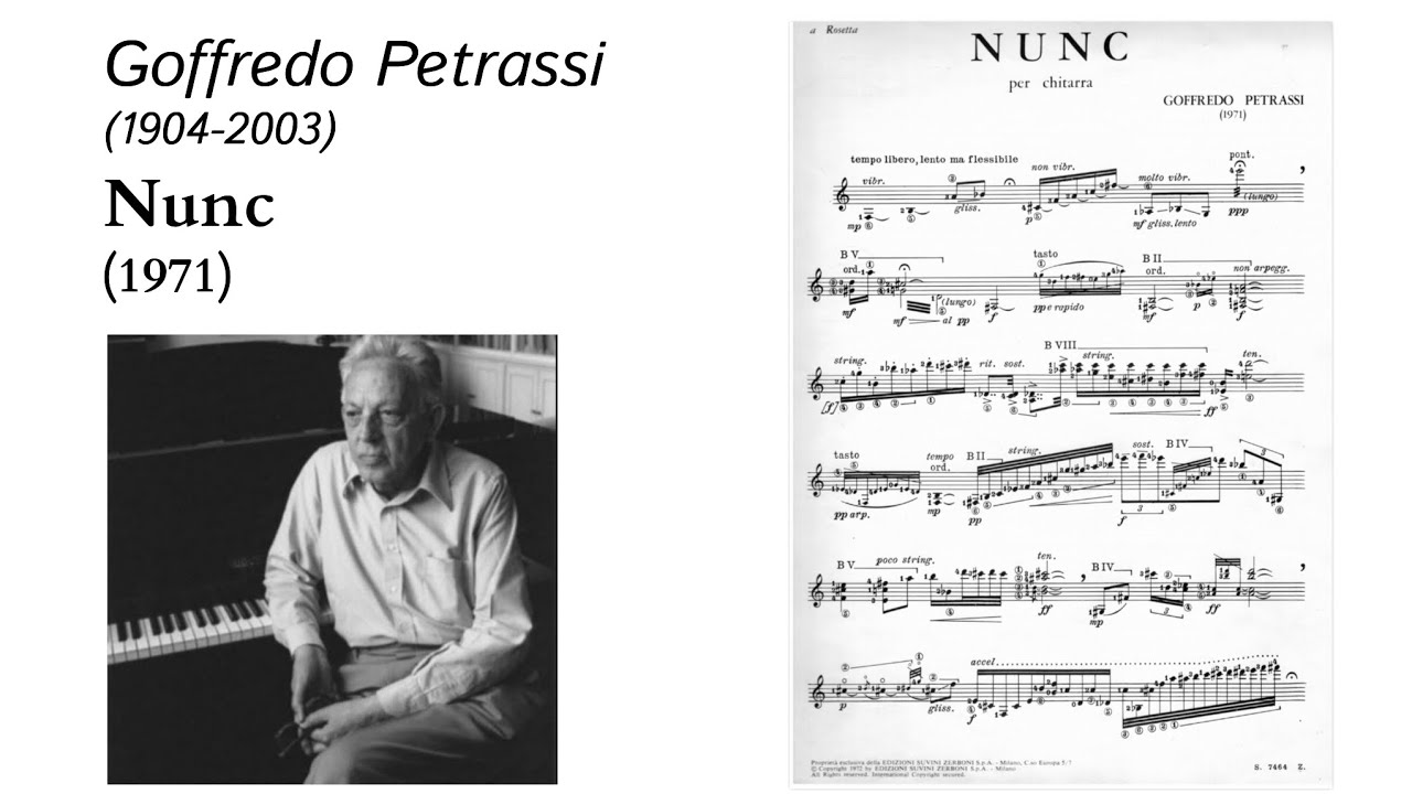 Goffredo Petrassi - Nunc (1971)