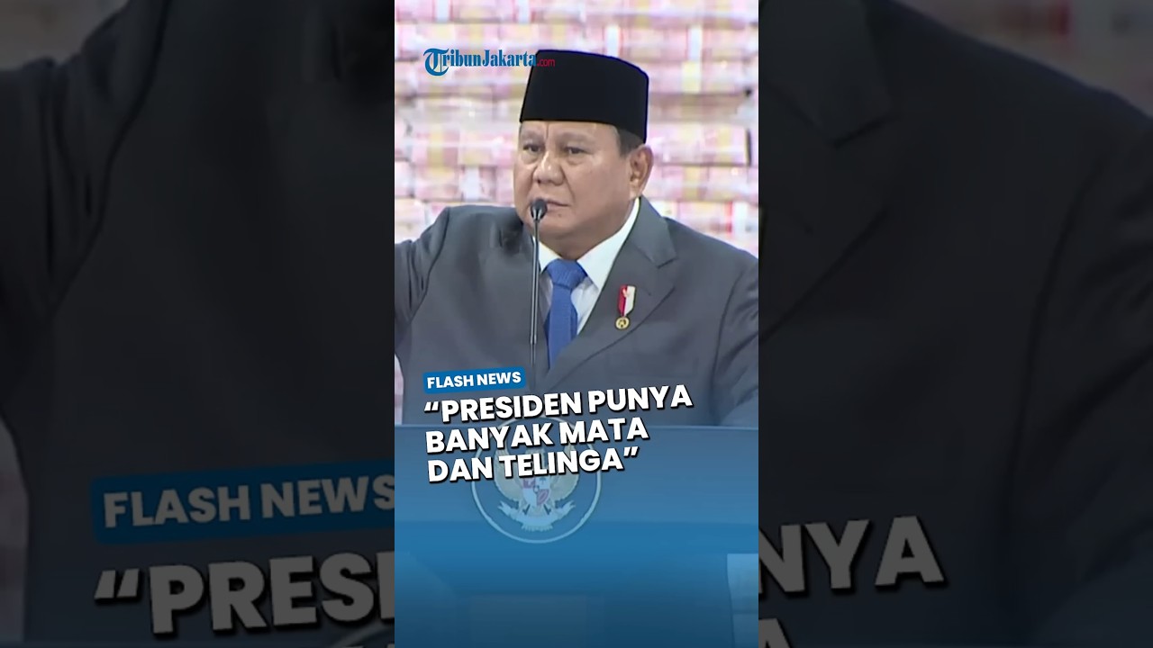 Peringatan Keras Prabowo di Depan Panglima & Kapolri: Jangan Main-main, Presiden Punya Banyak Mata!