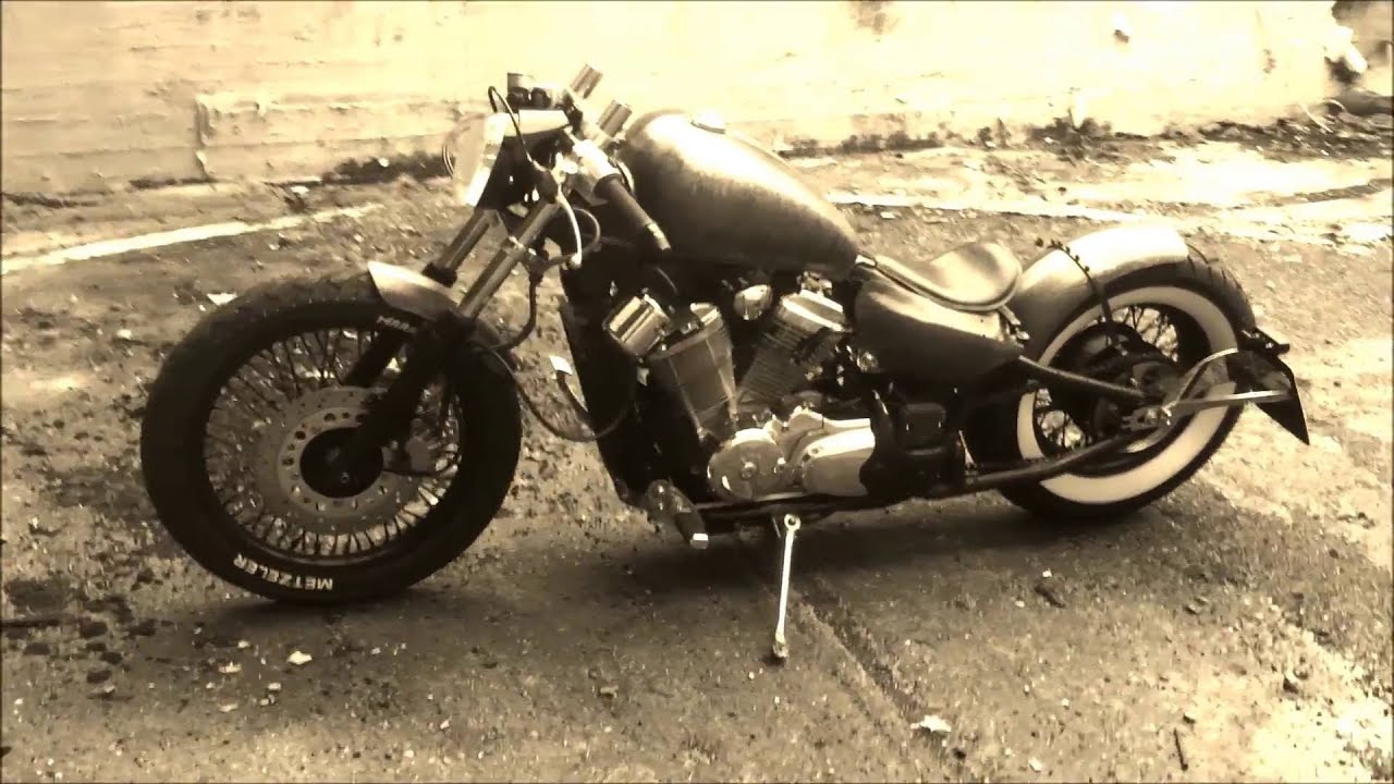 Honda Shadow VT600 bobber build