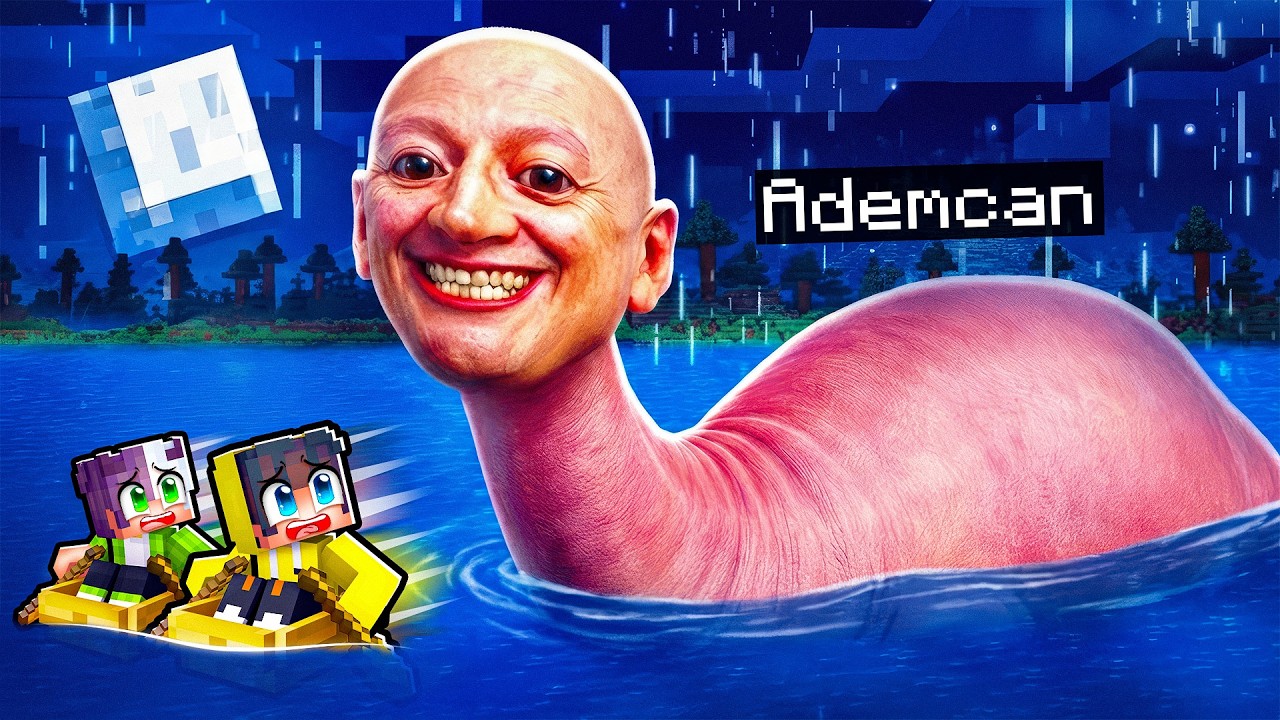2 Tane ANGUTU Denizin Ortasında MİTİK OKYANUS CANLILARI İle Trolledim! | Minecraft