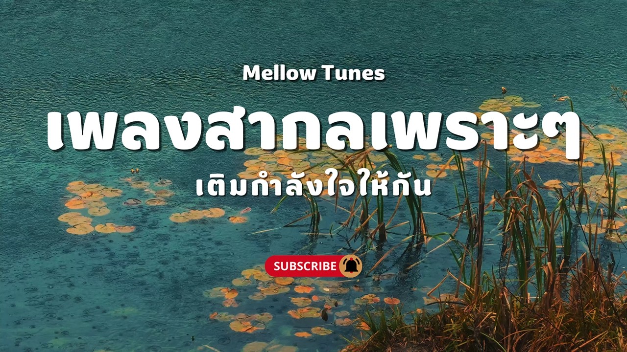 เพลงสากลเพราะๆ เติมกำลังใจให้กัน - By Mellow Tunes