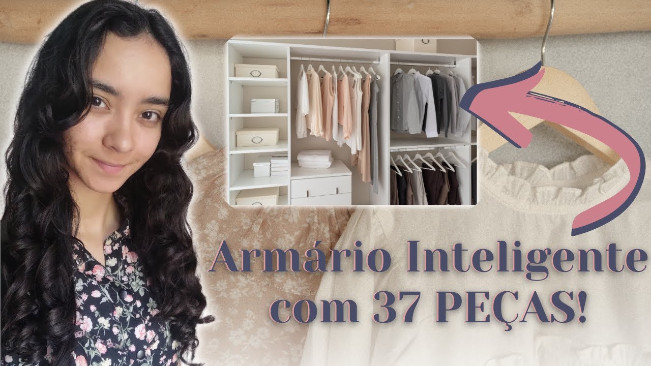 Montando 1 Guarda Roupa Básico E Essencial Versão Modéstia Cristã!-Armário inteligente com 37 Peças!
