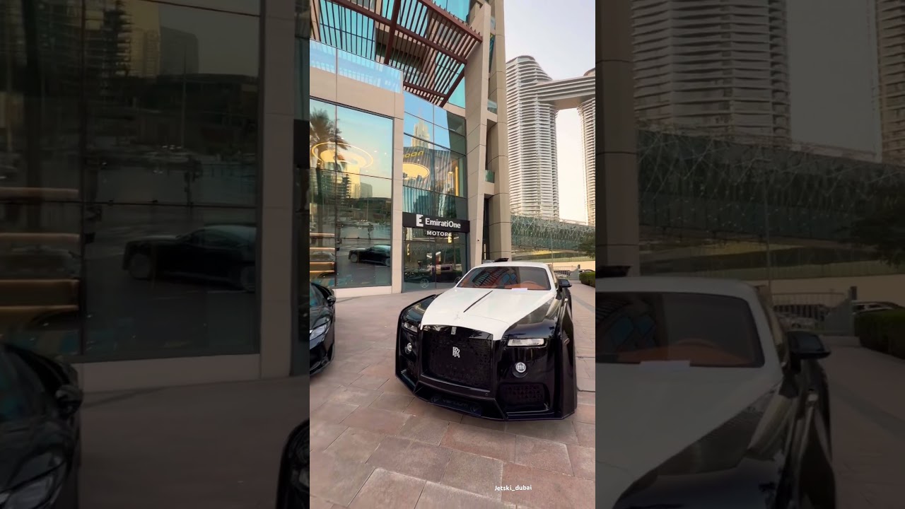 Ferarri & RollsRoyce Dubai city 🌆 #shorts #subscribe