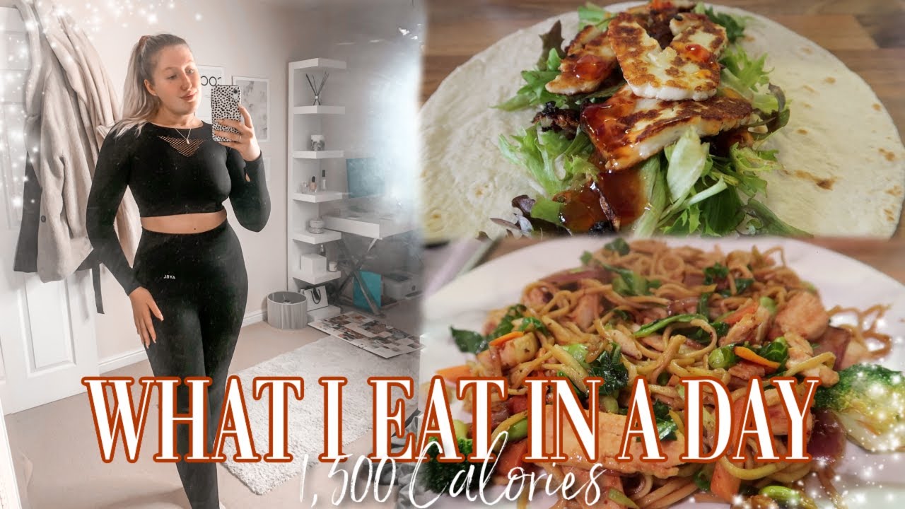 WHAT I EAT IN A DAY IN A CALORIE DEFICIT 2022 - 1,500 calories | Sophie Faye