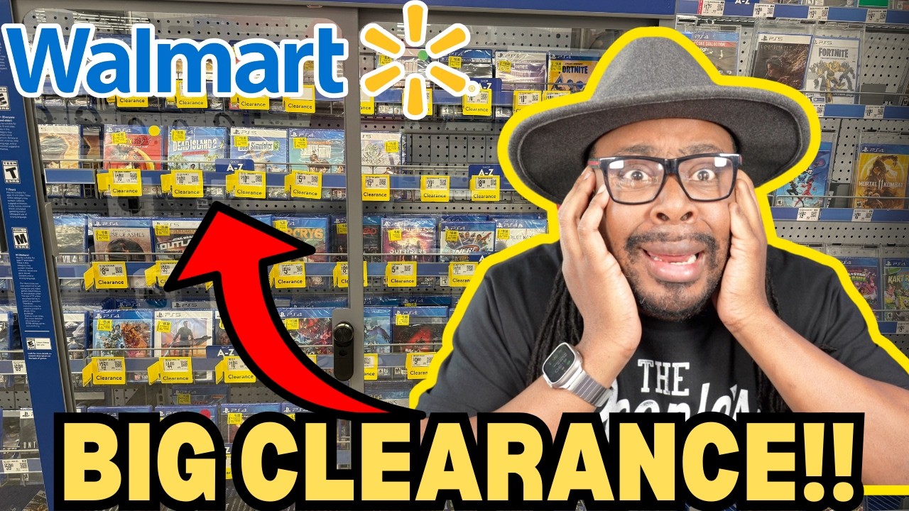 Распродажа видеоигр в Walmart СНОВА!!