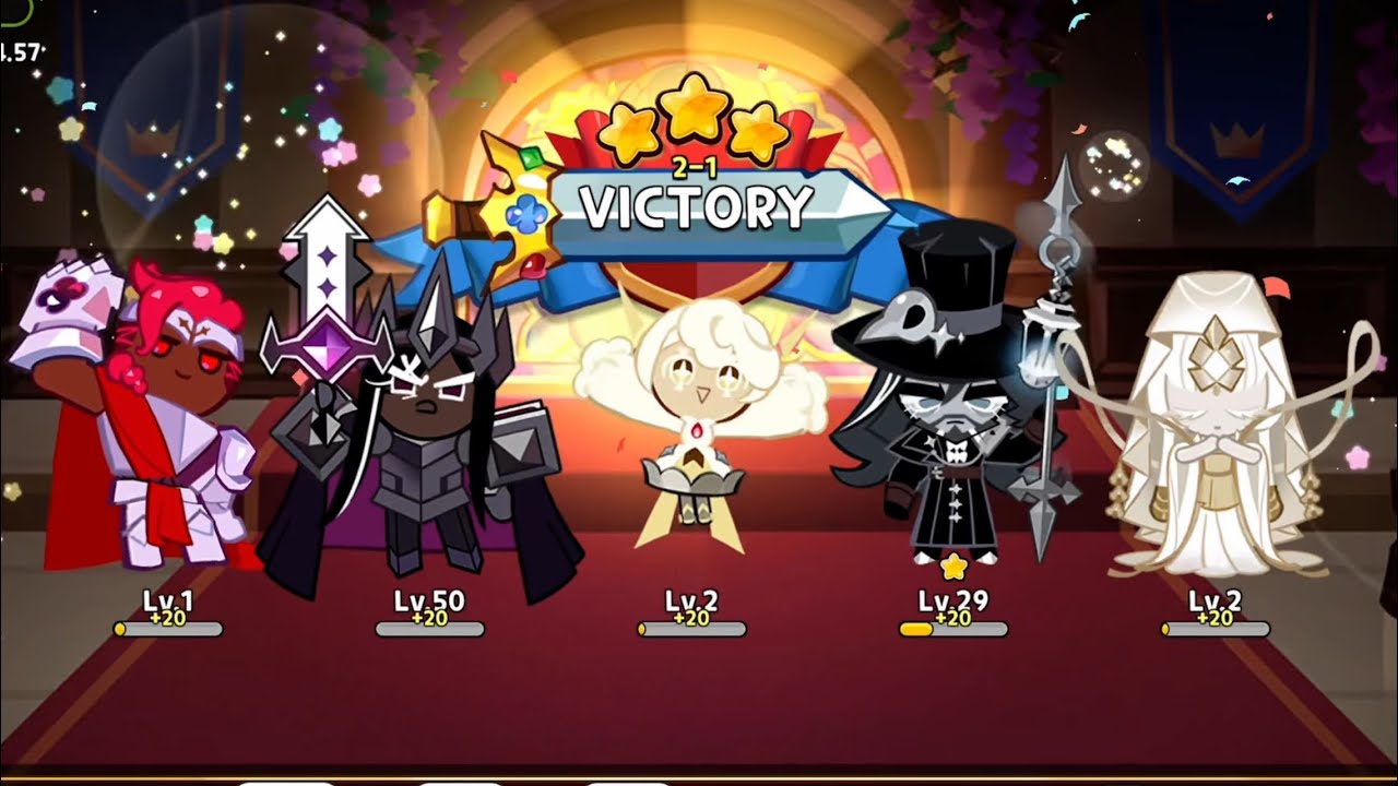 (Cookie Run Kingdom) Checker board team