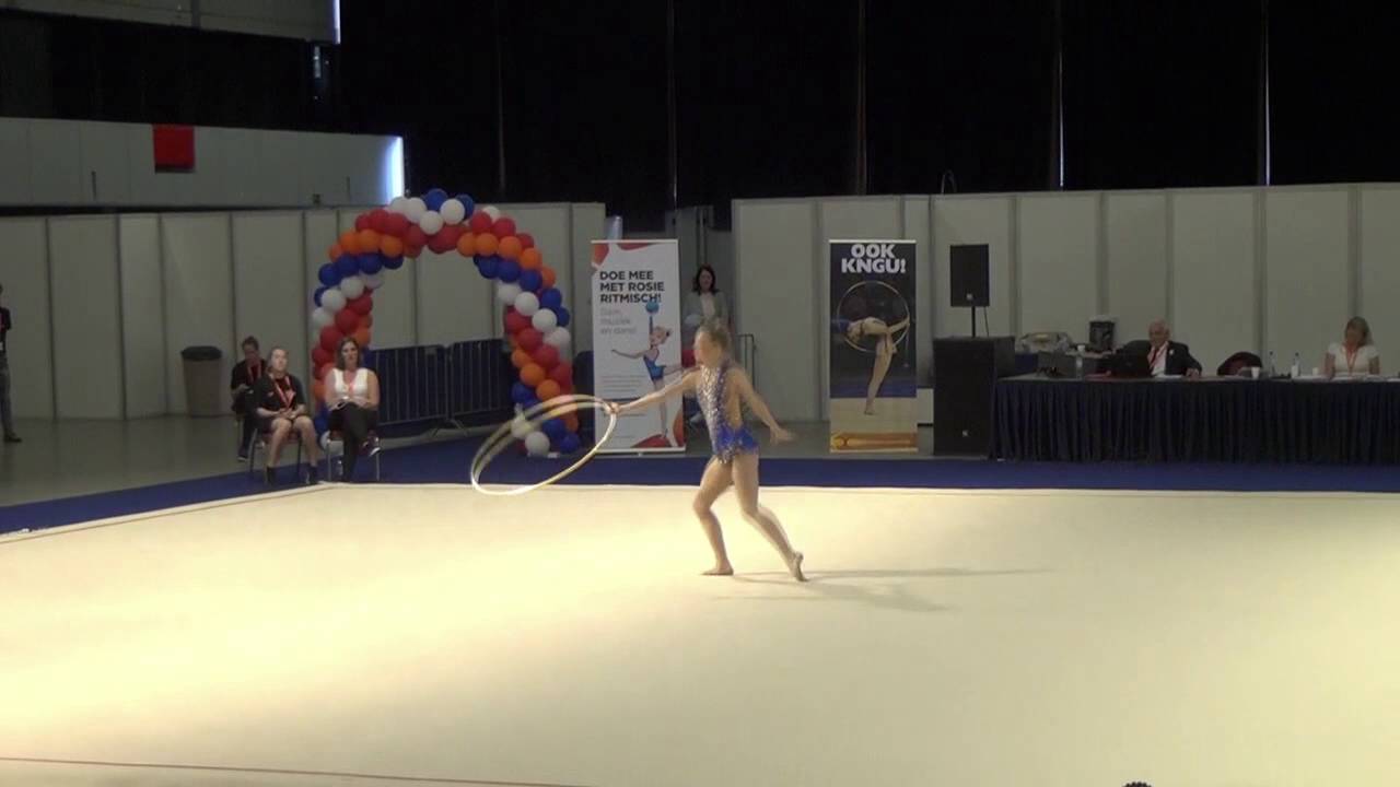 20160625 NK Ritmische Gymnastiek - Lente Verloop - hoepel