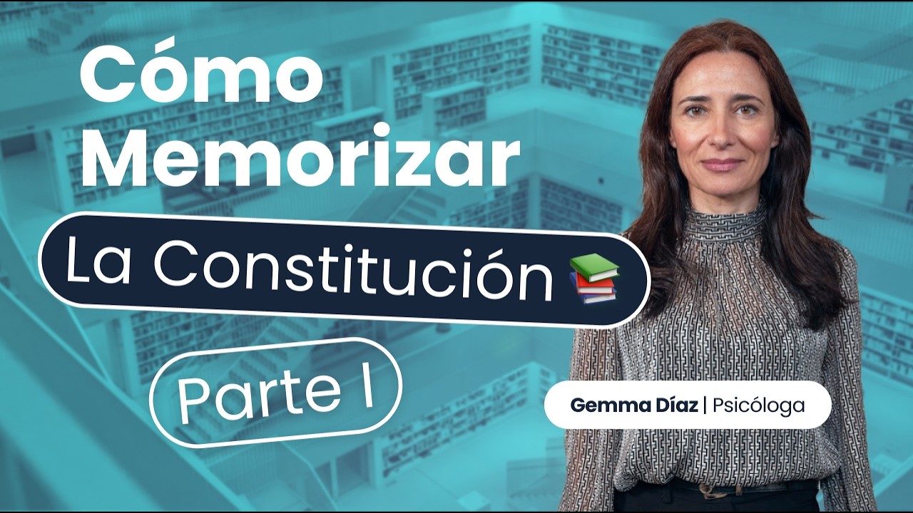 Cómo memorizar los artículos de la Constitución Española (sin morir en el intento)