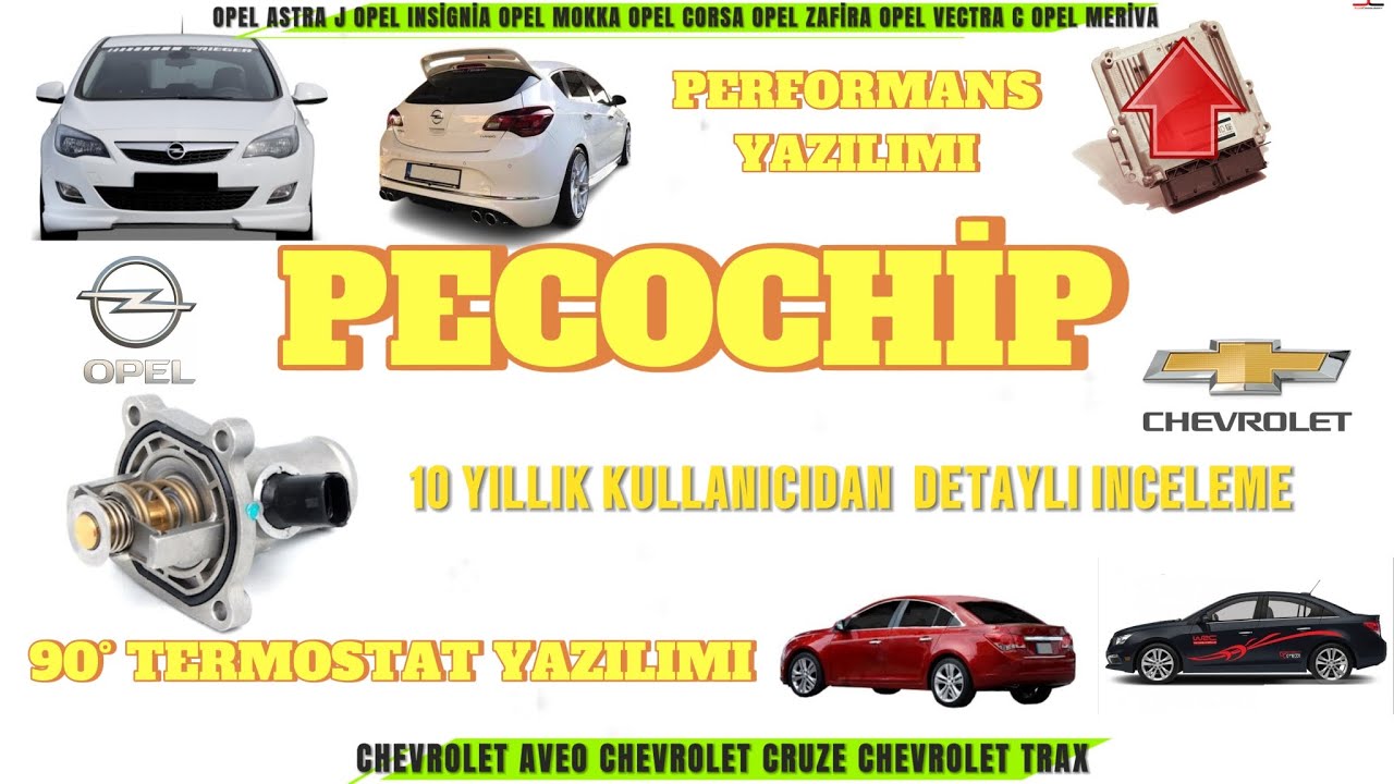10 YİLLİK KULLANICIDAN PECOCHİP PERFORMANS & 90° TERMOSTAT YAZILIMINI HAKKİNDA HERŞEY