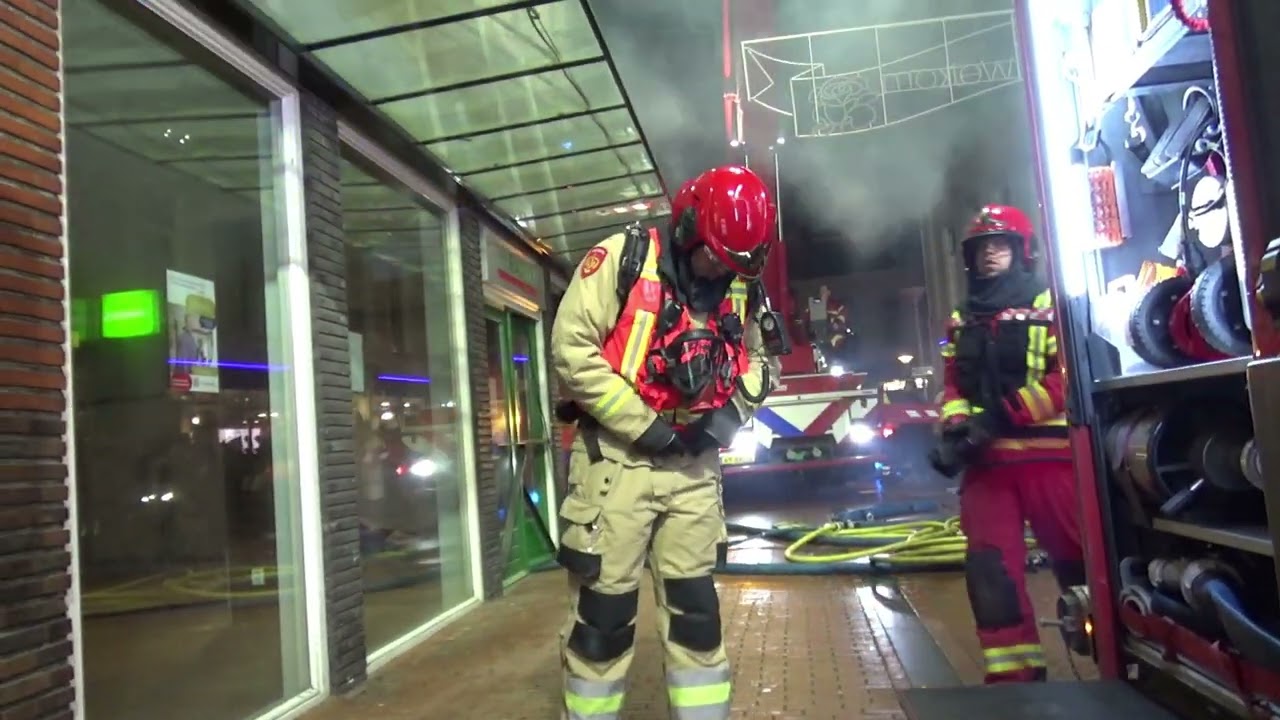 grote brandweer oefening Winschoten 2024 Oost Groningen #brandweer  #veiligheid  #brand