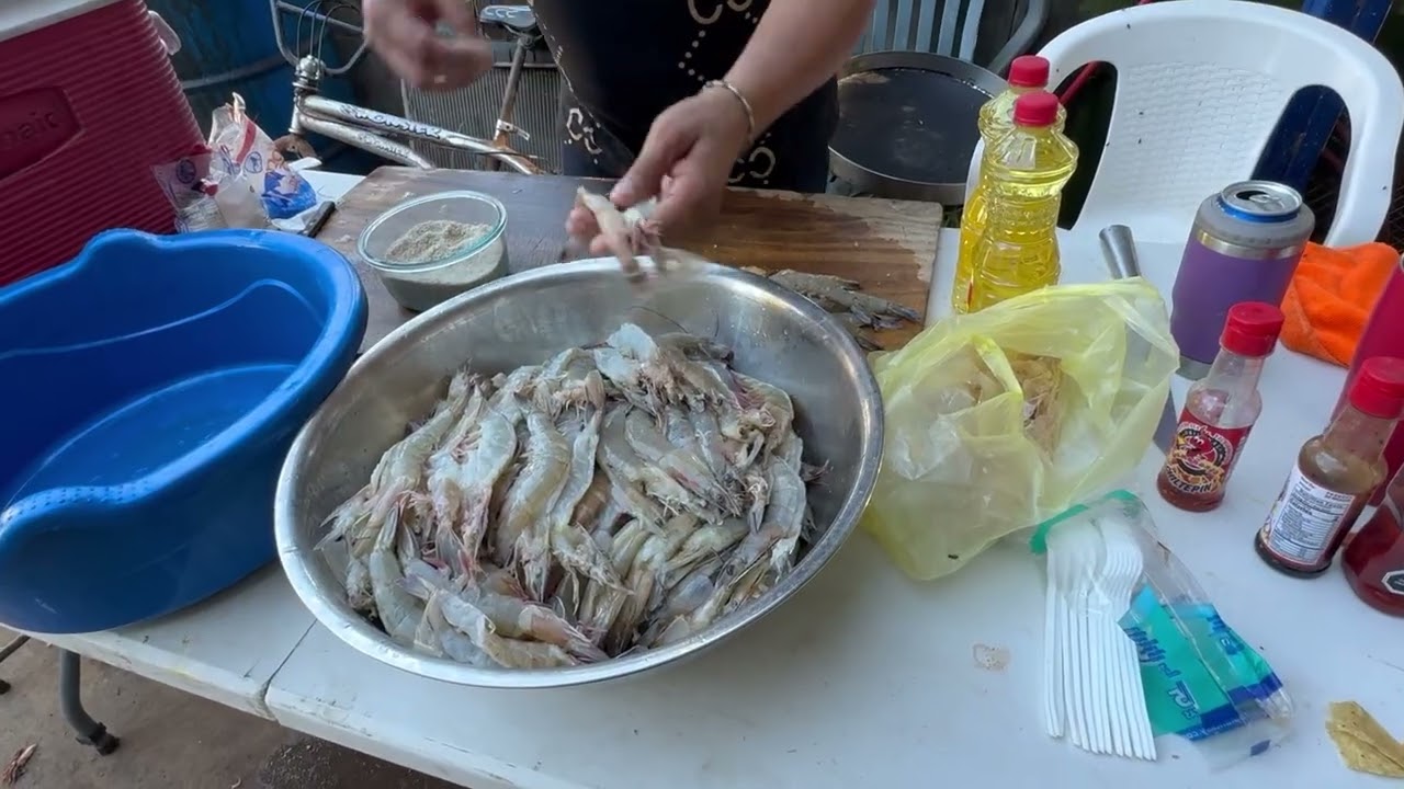 Camarones zarandeados modo de prepárarlos 