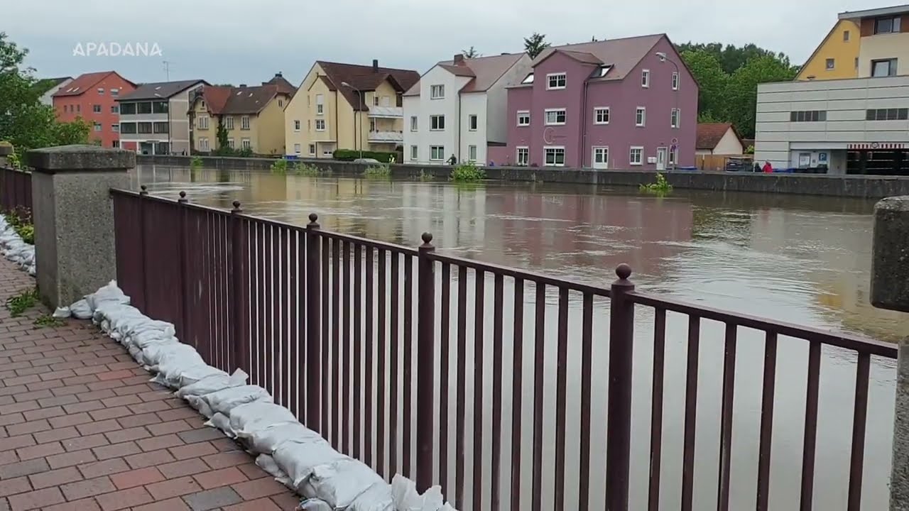 Hochwasser in Donauwörth, 03.06.2024