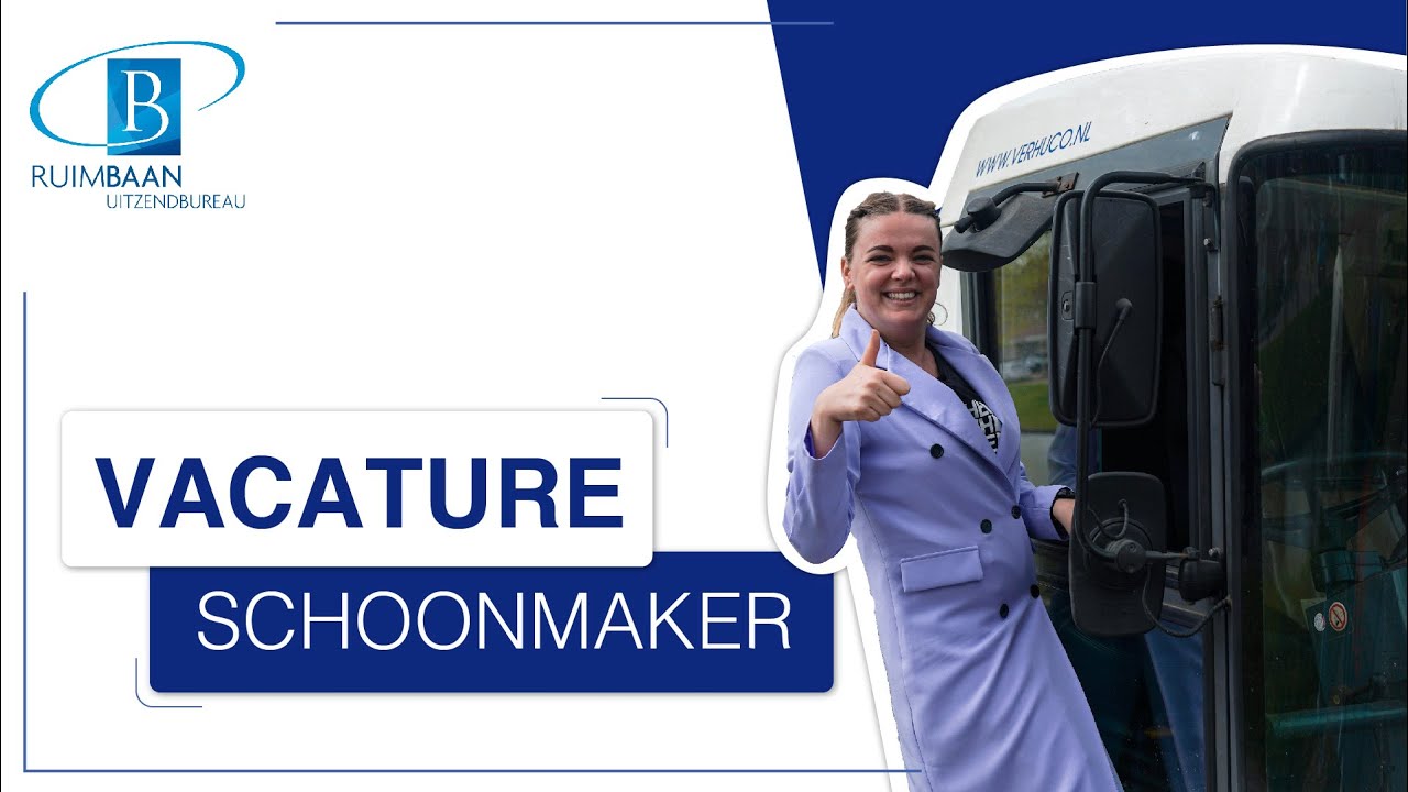 Vacature Alert | Schoonmaker