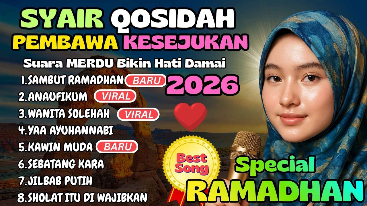 QASIDAH MERDUU TERBAIK TAHUN 2026 MENYAMBUT RAMADAN  💕// ENAK DI DENGAR MENYENTUH HATI/ MUSIK GAMBUS