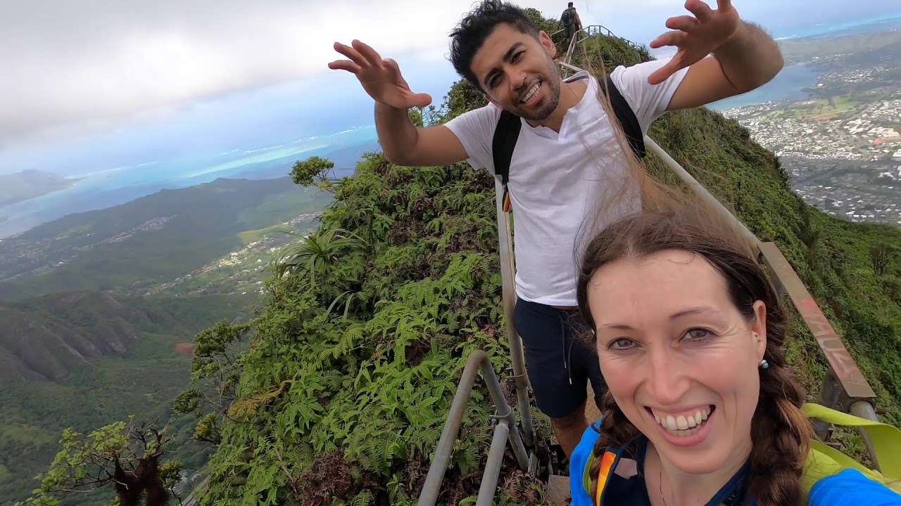 Stairway to Heaven ( Haiku Stairs)  Oahu
