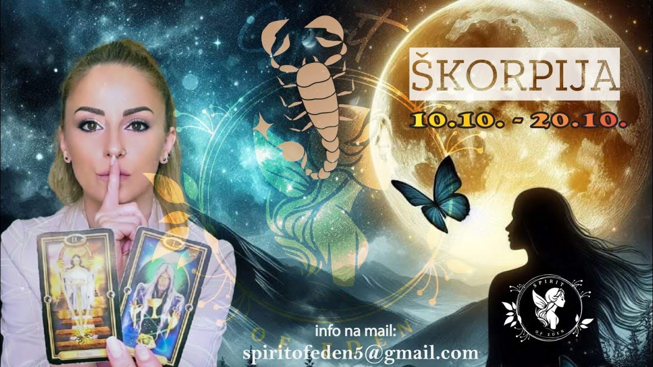 Škorpija ♏ Čekaj, čekaj... doći ćeš ti - i evo stvarno! ♏ 10.10.-20.10. ✅